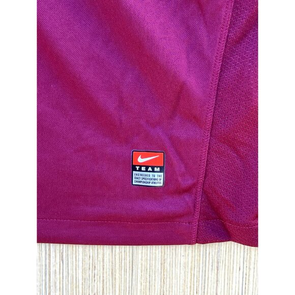 Nike - Men's Dri-Fit Long Sleeve T-Shirt - Burgundy - Extra Large - Picture 10 of 12